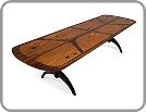 1950's Inlaid Coffee Table -