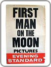 Vintage space race poster