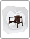 1970's Apple Mirror 