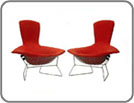 1952 : Bird chair by Harry Bertoia for Knoll, USA.