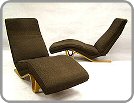 1960's A J Milne chaises 