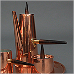 1960's Copper Coffee Set -  Click for more information