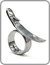 Vintage Sterling ring - Click for more information