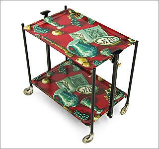 1960's Gerlinol Serving Cart - Click for more information