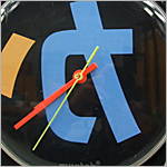 1980's Maxi Swatch Wall Clock - Click for more information
