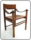 1960's Ibisco leather chairs