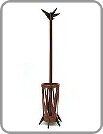 1950's Wooden Coat Stand - Click for more information