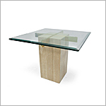 Italian Stone Side Table - Click for more information