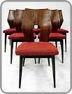 1950's Rosewood dining chairs by Meredew 