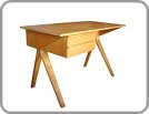 1950's Pastoe birch desk