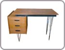 1950's desk by Cees Braakman for Pastoe, Holland.