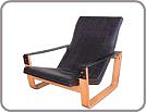 1963 :  Senori Pulkka chair by  Ilmari Lappalainen, Asko Oy, Finland.