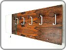Rosewood coat rack -