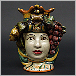 Majolica Vase -  Click for more information