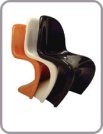 1968 : Stacking chair by Verner Panton for Herman Miller, USA.