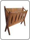 1960s teak magazine rack