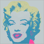 Warhol Marilyn Sunday B Morning print -  Click for more information