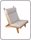 1967 : 'Folding' chair by Hans Wegner for Getama, Denmark.