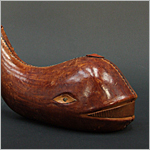 Leather Whale Bottle - Click for more information