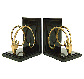 1950's Ram Bookends - Click For More Information