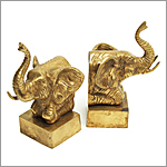 Elephant Bookends