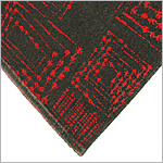 1950's Abstract wool rug -  Click for more information