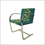 Brno chair - Lucienne Day Causeway fabric