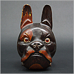 1950's Wooden Bulldog - Click for more information - Click for more information