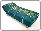1960's Chaise with Lucienne Day fabric : Click for more information
