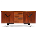 1950's Chevron Sideboard