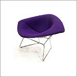 Bertoia 422lu Diamond chair - 