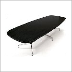 1980's Eames segmented base table 