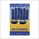 Vintage Hastings Poster 