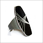 Vintage George Jensen Pewter Ring