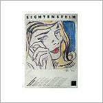 1980s Lichtenstein poster 