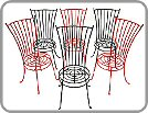 1950's Garden Chairs - Click for more information