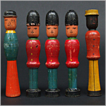 1950's Wooden Figures - Click for more information - Click for more information