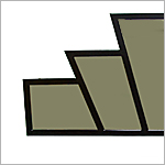 1960's Deco Mirror - Click for more information
