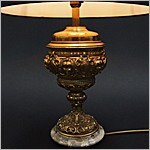 1950's Ornate Table Lamp - Click for more information