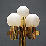 1970s Brass Floor Lamp