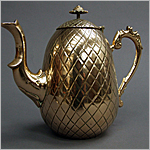 Brass Pineapple Teapot - Click for more information