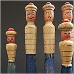 1950's Wooden Sailors -  Click for more information