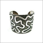 Vintage Silver Cuff bracelet 