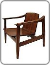 Vintage Furniture : 1950's Walnut Chair