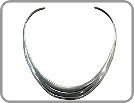Vintage Sterling choker - Click for more information