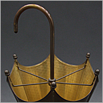 1930's Brass Umbrella Stand - Click for more information